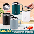 304 stainless steel mug double layer inshousehold cup creative tea cup office office workers coffee drinking cup gift