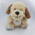artificial teddy dog doll breathing stuffed toy doll sitting dog kids birthday gift doll