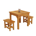 Carbonized solid wood tables and chairs, tables and chairs, commercial restaurants, barbecue restaurants, breakfast restaurants, canteens, restaurants, restaurant combinations