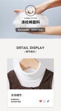 Export kidssuit brown corduroy vest high collar bottom shirt plaidpantsgirl british style three-piece set