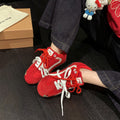 Apple shoes versatile niche retro german army trainers women's 2026 spring/autumn new breathable casual sneakers white shoes trendy