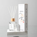 New tea scented flameless reed diffuser - long-lasting fragrance for bedroom, living room, dorm, and bathroom - eliminates odors