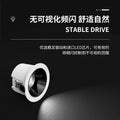 Kitchen full spectrum downlight waterproof anti-fog honeycomb bathroom bathroom spotlight anti-glare no main light led light