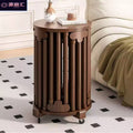 Coffee table stool solid wood dining table stool dining chair sofa for home living room small stool stackable foldable stool four-in-one stool