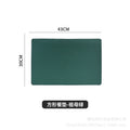 Square placemat-emerald
