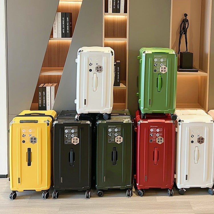 Large-capacity suitcase Women's high-end trolley case Men's new thickened suitcase 28-inch password box wholesale Cross-border