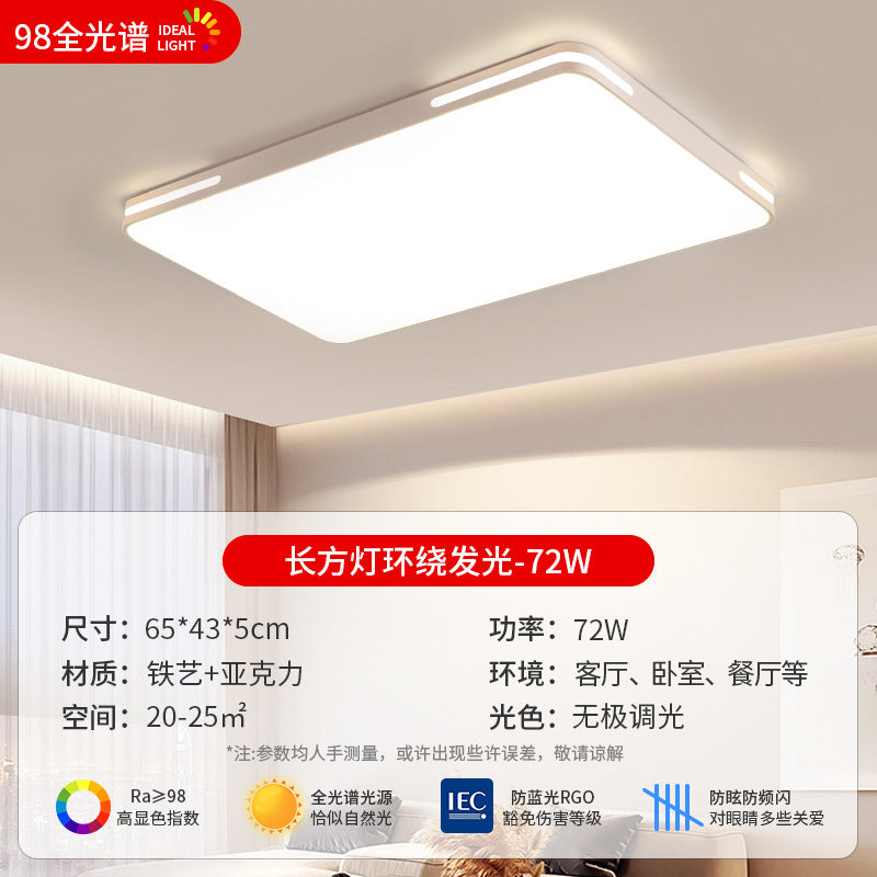2025 new living room modern minimalist elegant main light full spectrum eye protection led ceiling light whole house hallway lighting fixture