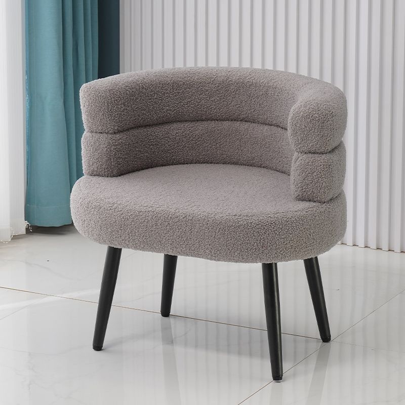Sofa cashmere makeup chair popular single chair makeup casual chair luxury cute semicircle
