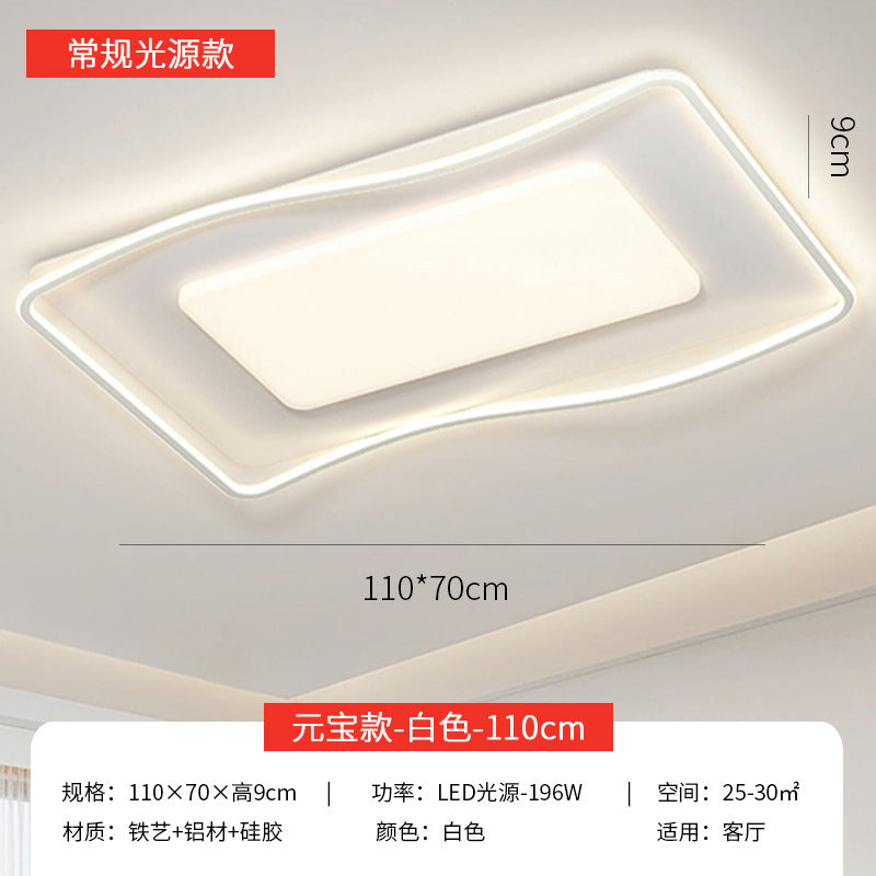 LED living room ceiling light cream wind living room main light bedroom light whole house home decoration lighting fixtures Zhongshan full spectrum