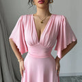 new european and american cross-border trade summer fitted dress