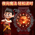 Nezha ao bing children's toys luminous digital watch, durable and waterproof, suitable as a gift for 3-year-old kindergarten children, boys and girls