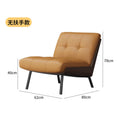 Orange coffee color—xipi—no armrests