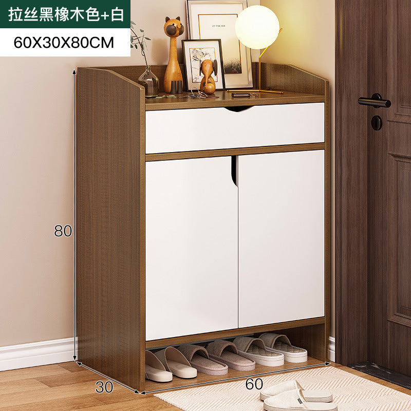 Large capacity shoe cabinet for home use - entryway, hallway, and outdoor console table all-in-one storage - new shoe rack