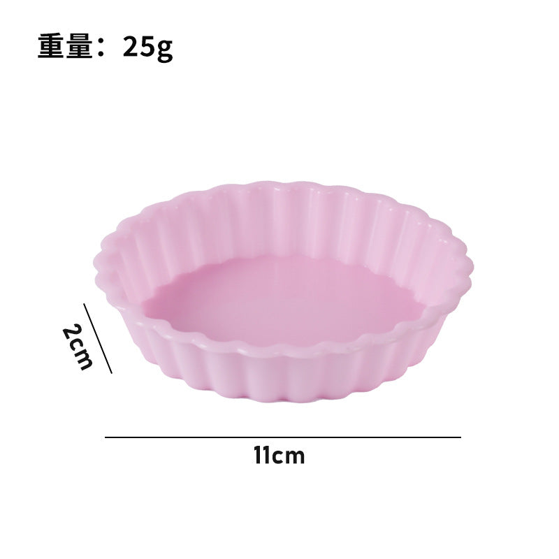 diy pudding cake mold silicone cake mold high temperature resistant round silicone cake mold baking tool
