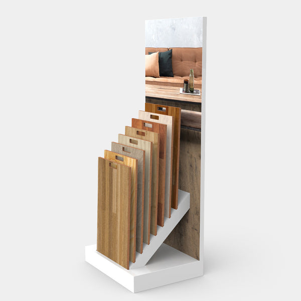 Source Factory Building Materials Metal Display Rack Wood Panel Metal Display Rack Storage Rack