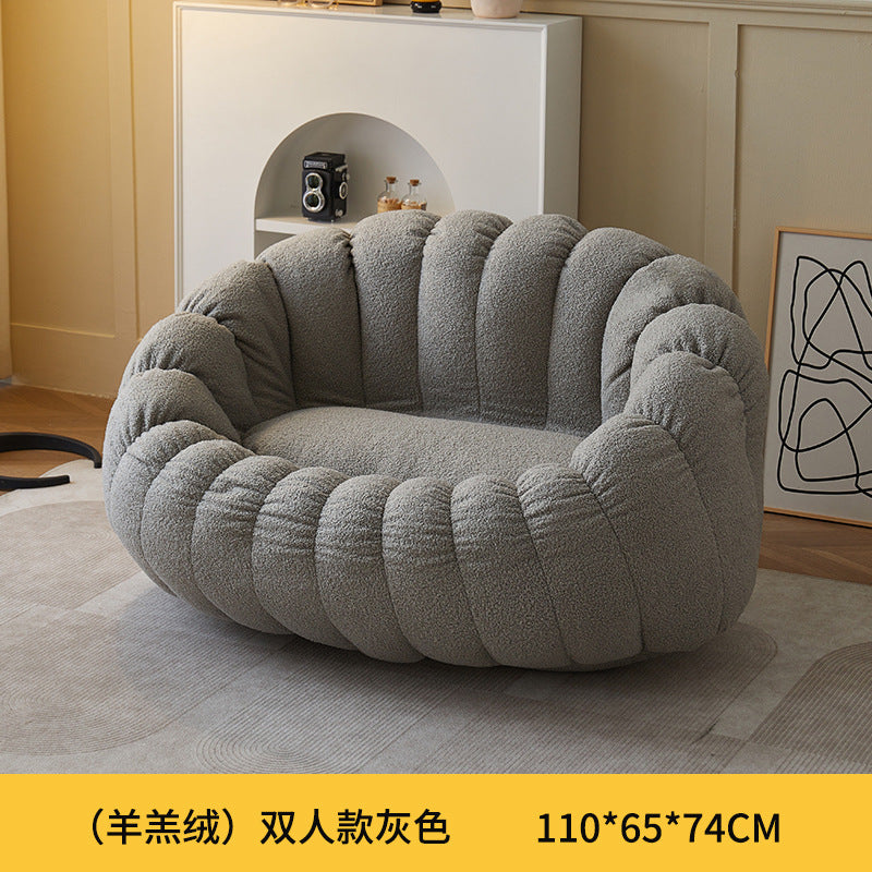 Popular bean bag lazy sofa bedroom for home double tatami lounge chair balcony casual reclining sofa