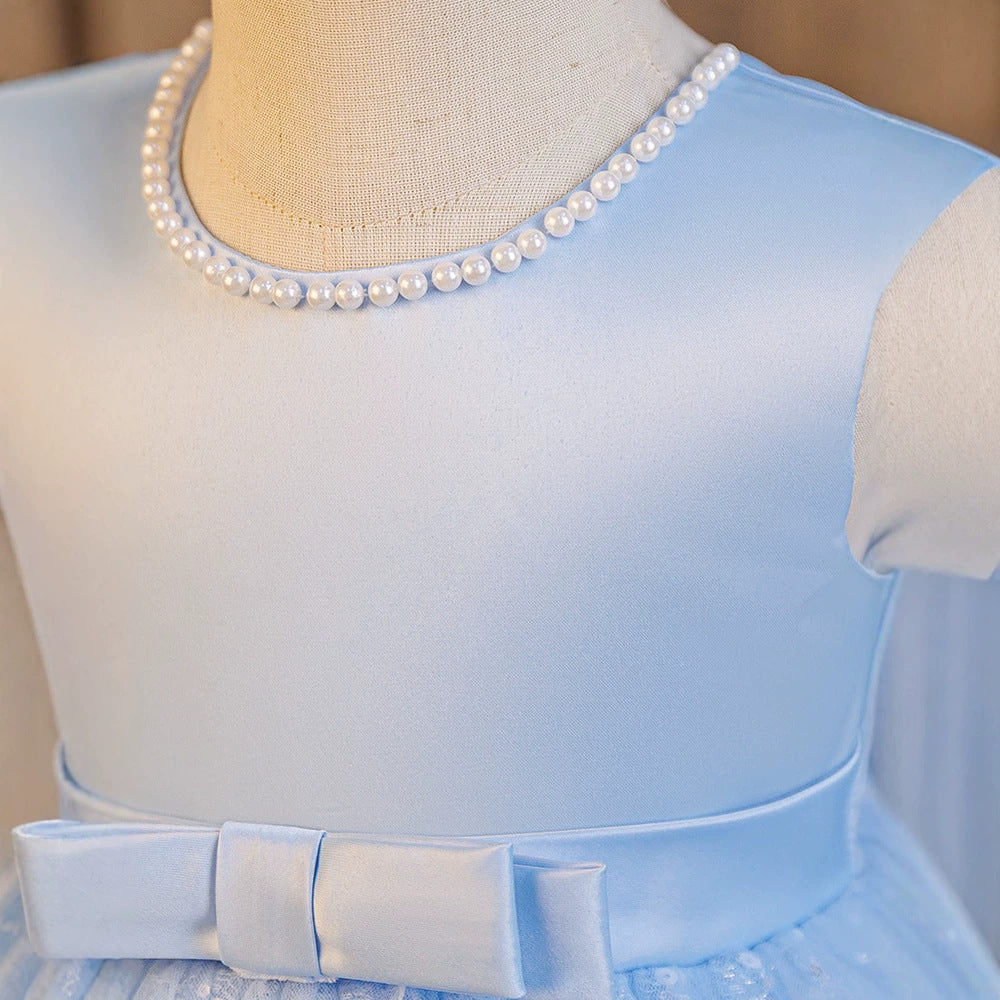 Summer girls' dresses: formal gowns, party dresses, and princess dresses for toddlers and big girls - sleeveless mesh tutu skirts for baby birthdays and special occasions