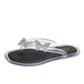 Women's flip-flops: new summer collection - butterfly crystal clear flip-flops, outdoor wear, non-slip, durable, thong sandals