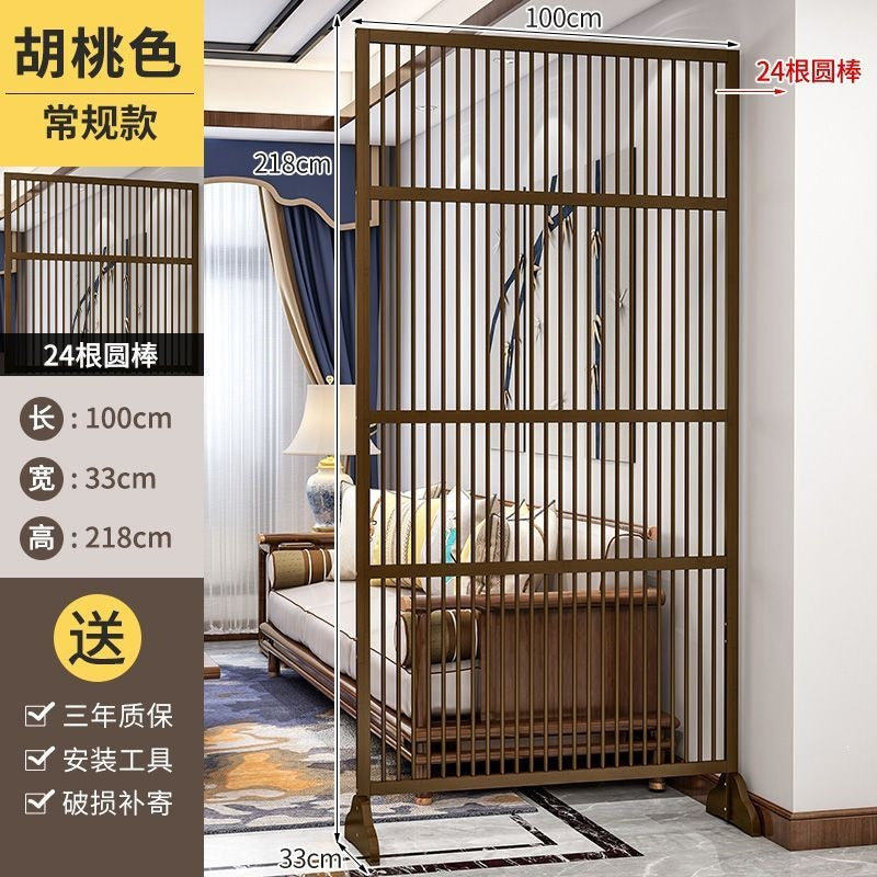 New chinoiserie screen partition living room bedroom foldablemovable hotel office simple modern simple blocking entrance
