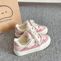 Versatile and unique sneakers: hot-selling platform sneakers for women, new spring/summer 2026 collection, chunky sole white sneakers, casual bread shoes for women