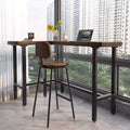 Balcony corner bench table casual solid wood l-shaped partition bar desk against the corner bedroom workbench for home