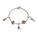 Halloween bracelet wholesale fashion cross-border jewelry accessories niche style high-end cold metal ghost pumpkin bracelet