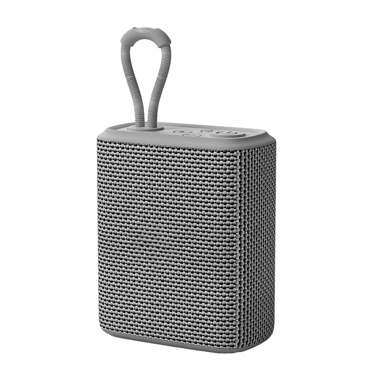 New wireless bluetooth speaker - fabric, portable, waterproof, compact stereo sound, deep bass, "little cannon" design, card playback