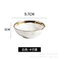 Phnom penh 4inch flavor dish-white