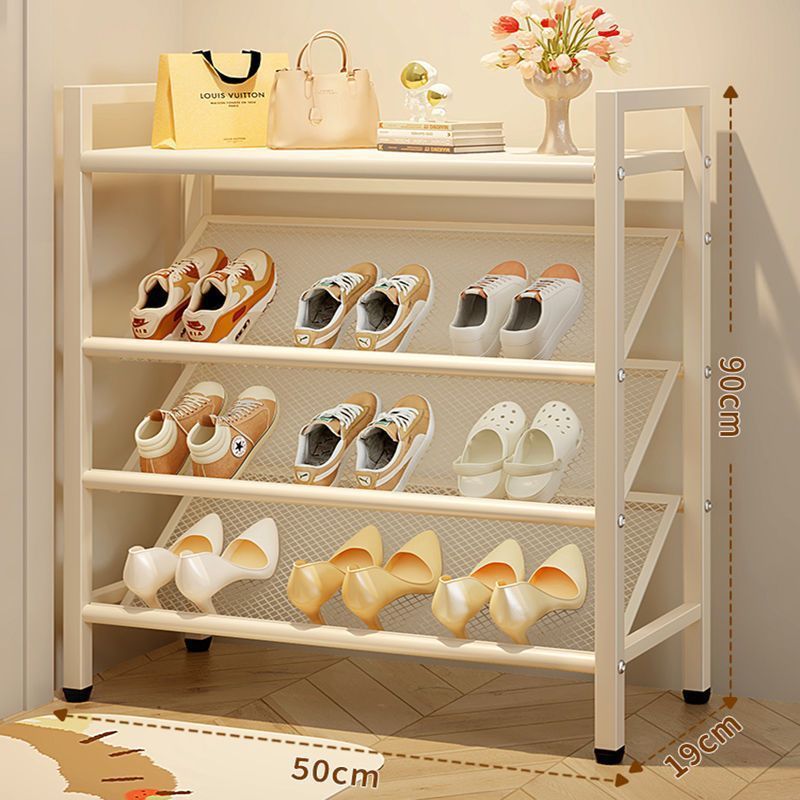 Ultra-slim multi-tier rotating shoe rack: the must-have storage solution for entryways and dorms. simple, modern design
