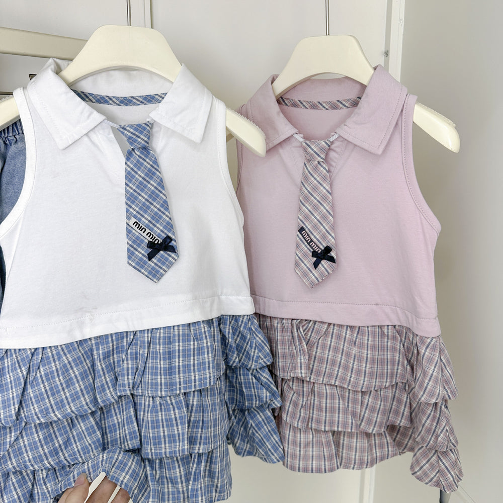 【summer clearance & free shipping】girls' tank tops & shirts -  summer new arrivals, stylish and trendy tank tops for toddlers and young children