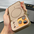 Large window changes in seconds to 17 imitation original magnetic suction apple iphone17promax high-end mobile phone case apple 11 cross-border