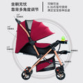 Lightweight, reclining, and foldable umbrella stroller - perfect for babies and toddlers (0-3 years) - your go-to baby carrier for easy outings!