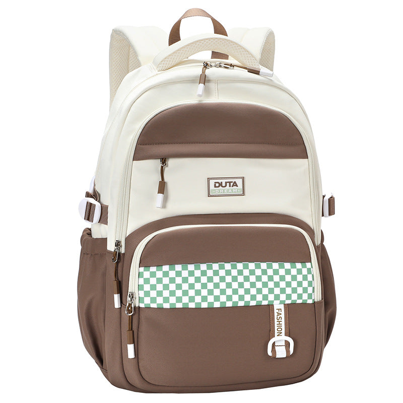 School bag girls primary school school bag new casual versatile commuter backpack fashion lightweight college student travel bag