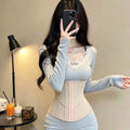 21-bone summer mesh comfortable breathable back longshapedslimming look sports shaping waist support tummy control waistband