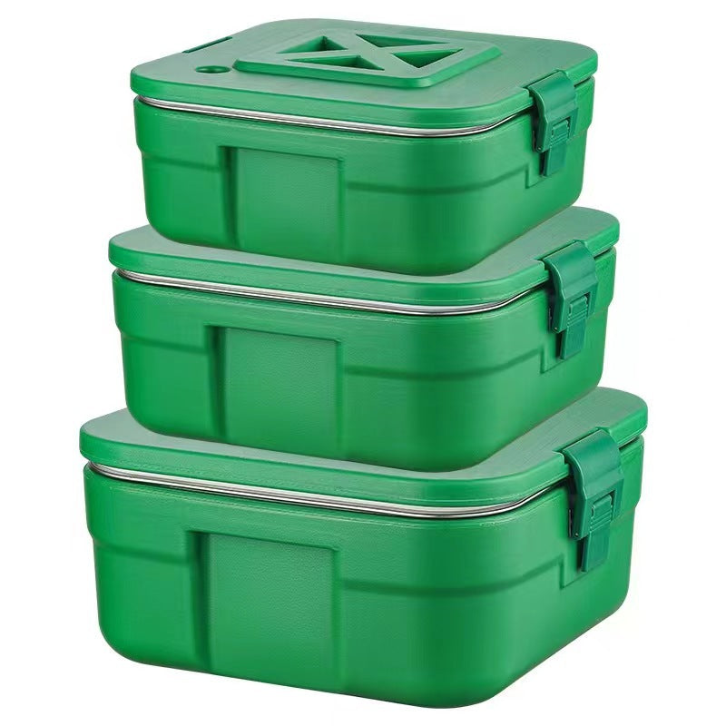 Outdoor large-capacity multi-purpose incubator, pressure-resistant design, dual-purpose fresh-keeping box for cooling and heating, camping, portable car refrigerator