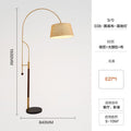 038 jute fabric floor lamp