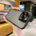 New iphone 16 armor case with eagle eye design, colorful border, transparent protective cover for iphone 14 and 13 pro