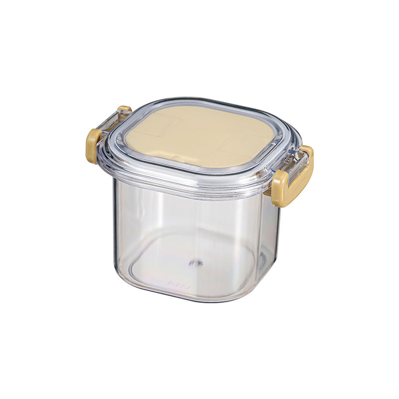 Food grade portable fruit fresh-keeping box with water filter outdoor camping picnic sealed bento box mobile small refrigerator