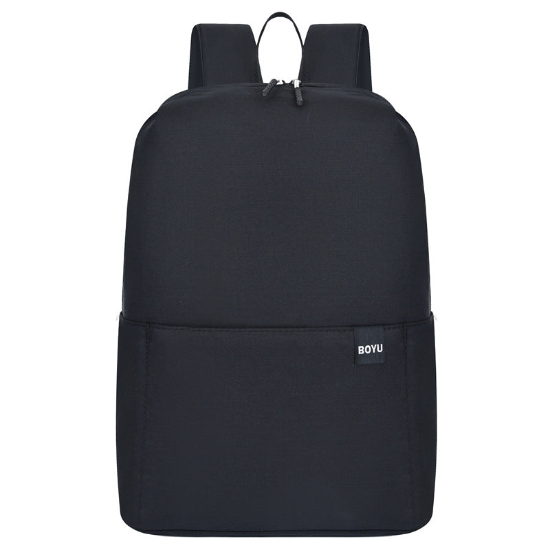 Processing custom logo backpack colorful travel bag men's and women's lightweight sports backpack campus size book bag