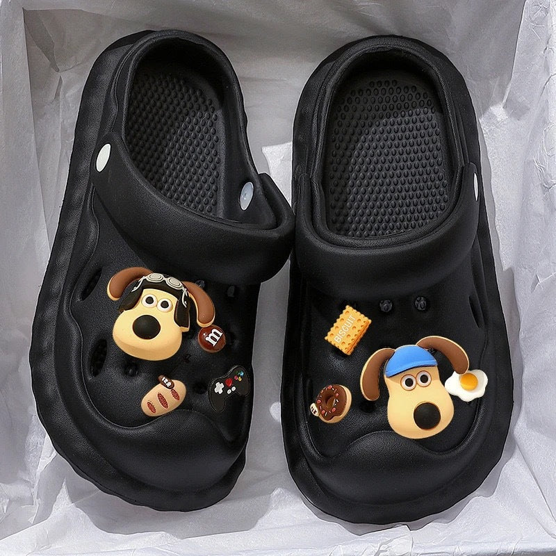 2025 women's summer slippers: super comfortable, cute, casual, versatile, indoor/outdoor, non-slip, clogs, thick sole