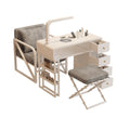 Widened 45cm nail table and chair set - special offer! economical single/double, light luxury, multi-functional, odorless, carbon steel with baked enamel finish