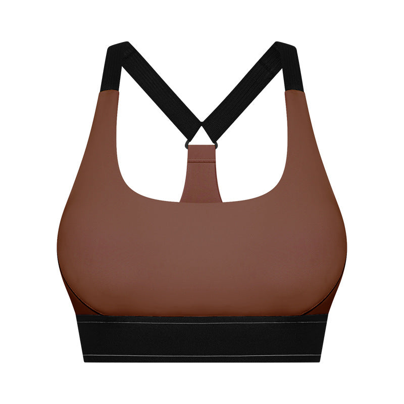 High waist hip lifting fitness yoga pants shishi dian clothing co., ltd. women's nude contrast color yoga clothes suit