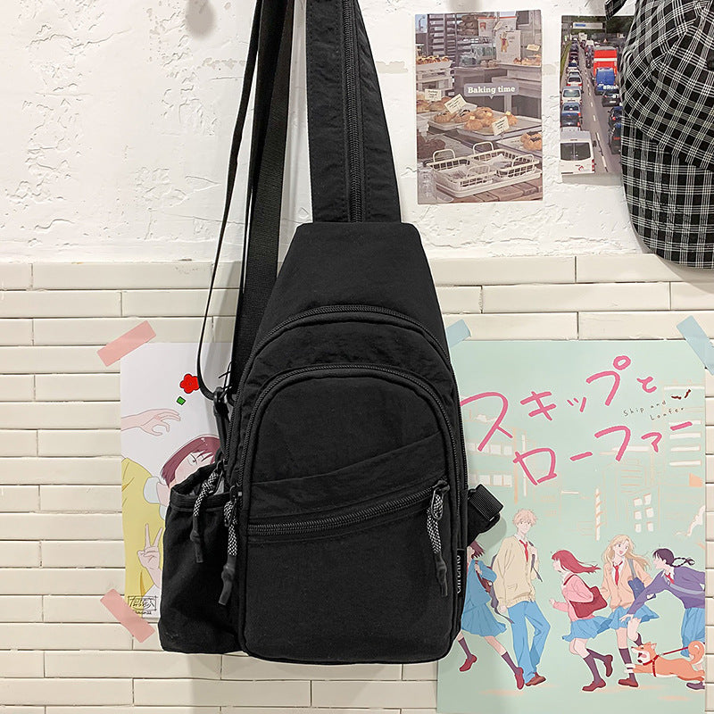 Cross-border new fashion versatile breast bag outdoor sports backpack business commuting large capacity shoulder messenger bag