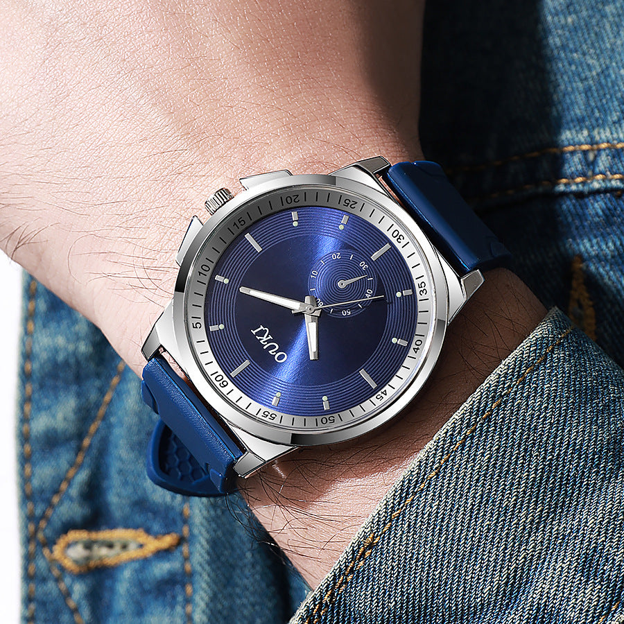 Ouki new men's watch - cross-border hot seller, men's quartz watch, round fashion watch, wholesale men's watches