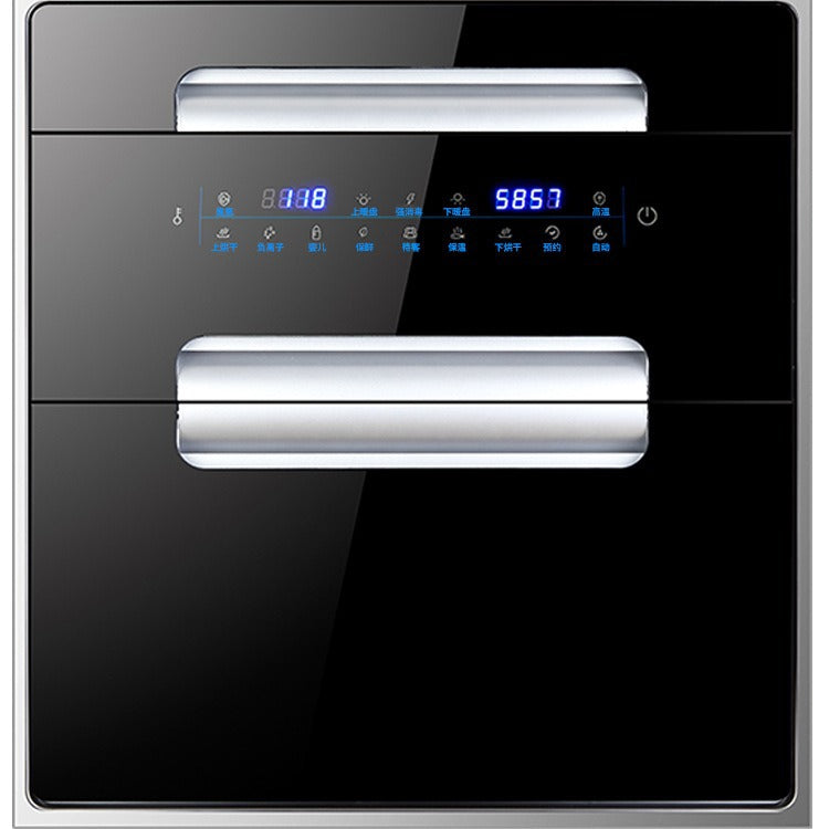 Wholesale uv sterilizer cabinet, built-in home use, small 120l three-tier kitchen dish and utensil sterilizing cabinet