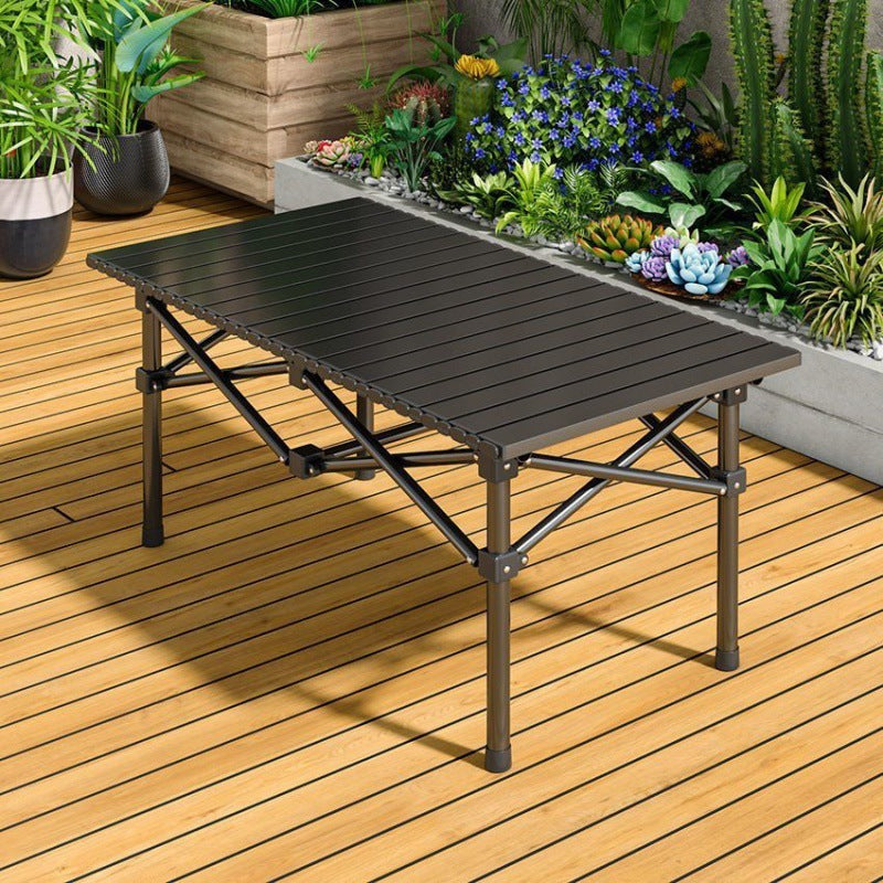 Outdoor folding folding table full set of portable chair storage bag camping folding chair table and chair set 1