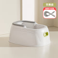 Kids' potty training seat - baby & toddler toilet trainer - gentle cleansing for little girls & boys - sit-down design, no squatting required