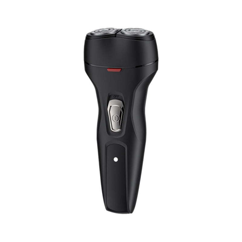 For homemini electric shaver men double ring floating head shaving knife washable portable fast charging