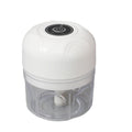 Electric food processor - compact, automatic mixer, multi-functional mini meat grinder & garlic chopper for home use