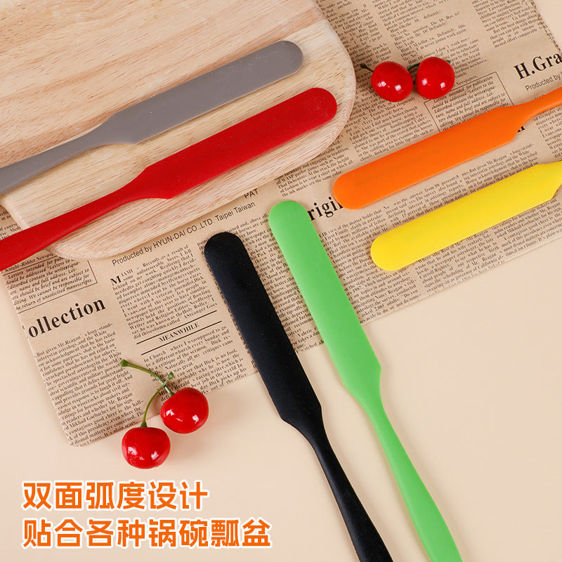 hot-selling integrated silicone spatula, cream mixing baking spatula, cake demoulding baking knife, high temperature resistant for home